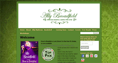 Desktop Screenshot of allybroadfield.com